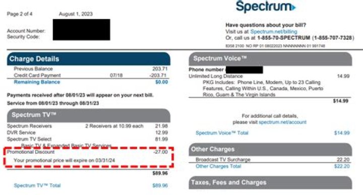 How can I reduce my Spectrum bill?