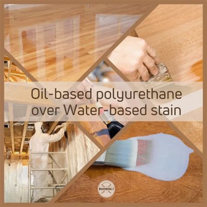 How can you tell if polyurethane is oil or water based?