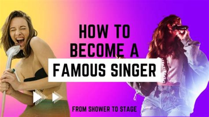 How did become a singer?
