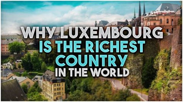 How did Luxembourg become rich?