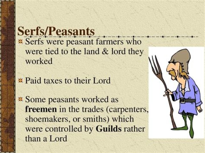 How did peasants get paid?