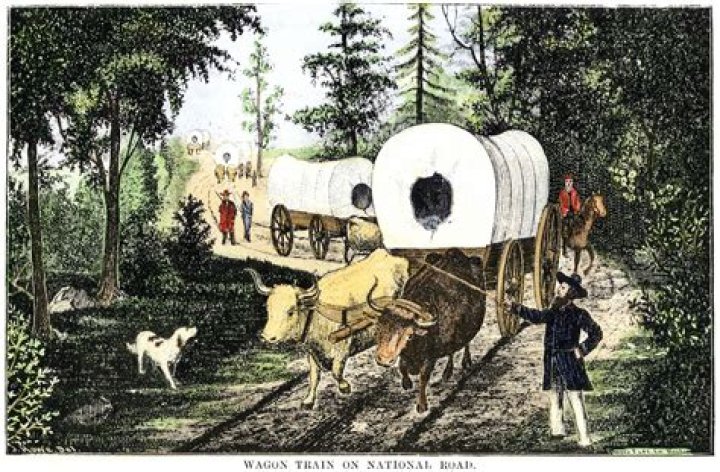 How did they transport goods in the 19th century?