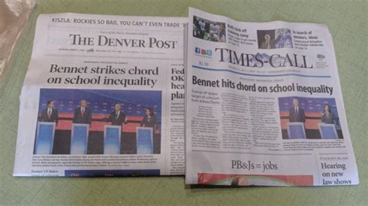 How do different newspapers report the same story?