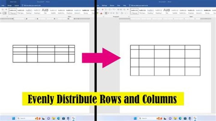 How do I balance columns equally in Word?