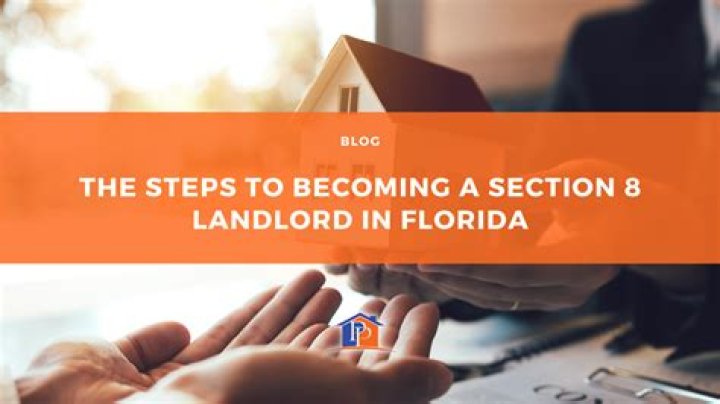 How do I become a Section 8 landlord in Florida?