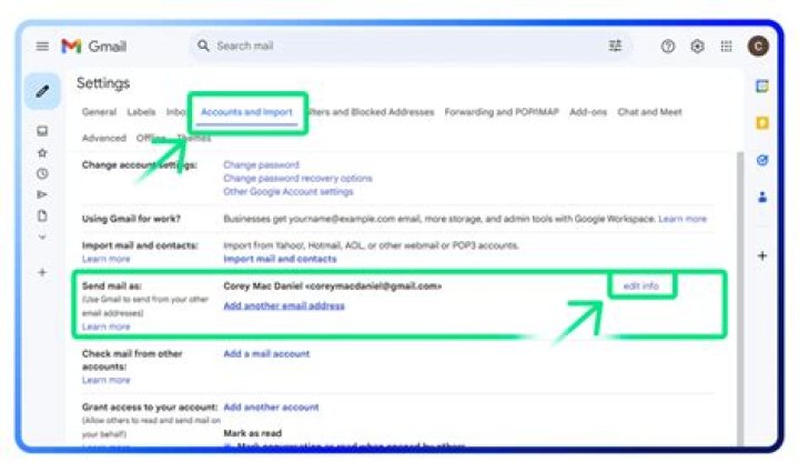 How do I change my Gmail back to the old format?