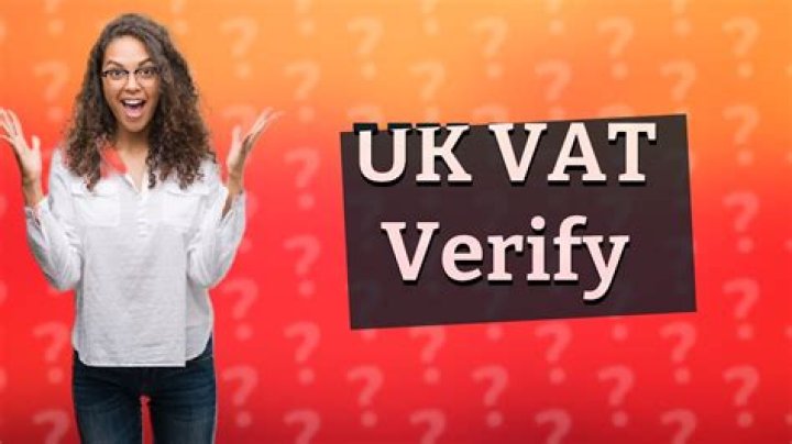 How do I check a UK VAT number?