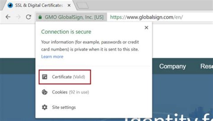 How do I check SSL certificate in Chrome?