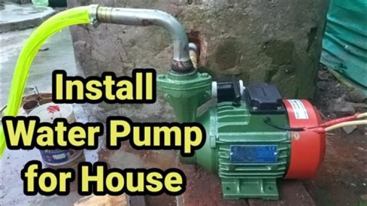 How do I choose a water pump?