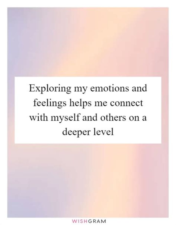 How do I connect with myself on a deeper level?