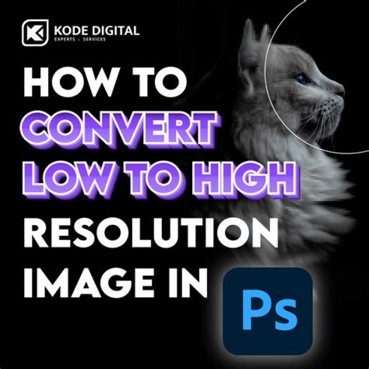 How do I convert low resolution photos to high resolution?