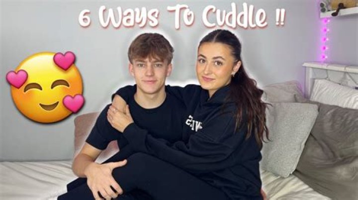 How do I cuddle with my girlfriend in bed?