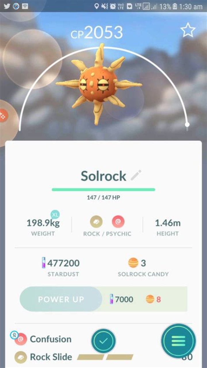 How do I evolve Solrock?