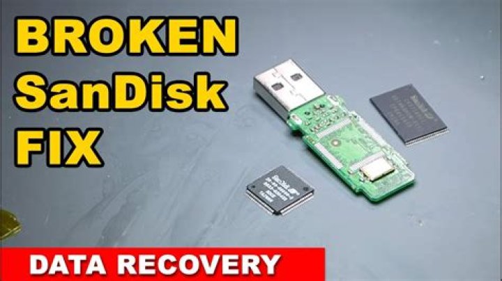 How do I fix my SanDisk USB?