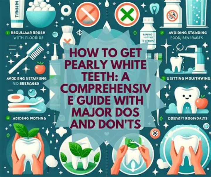 How do I get pearly white teeth?
