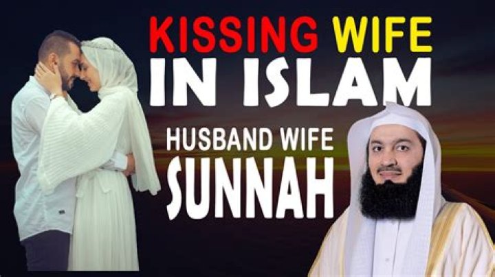 How do I kiss my wife?