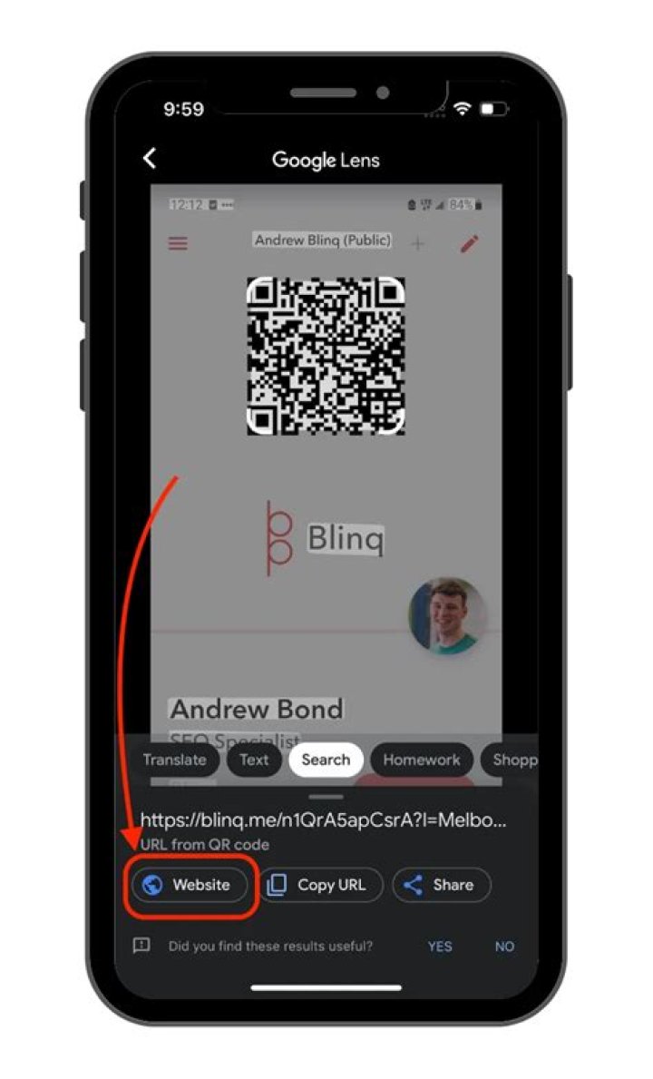How do I read an encrypted text on iPhone?
