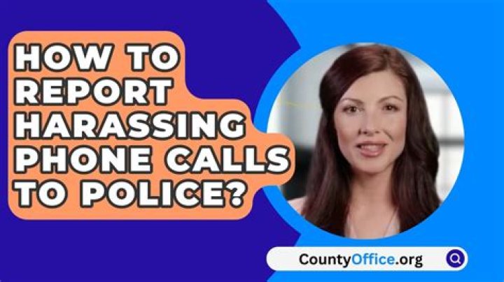 How do I trace a harassing phone call?