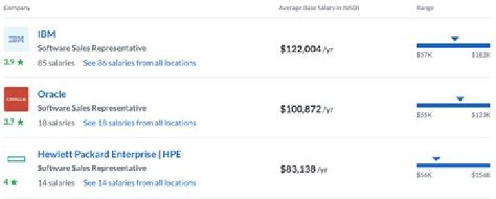 How do software sales reps get paid?