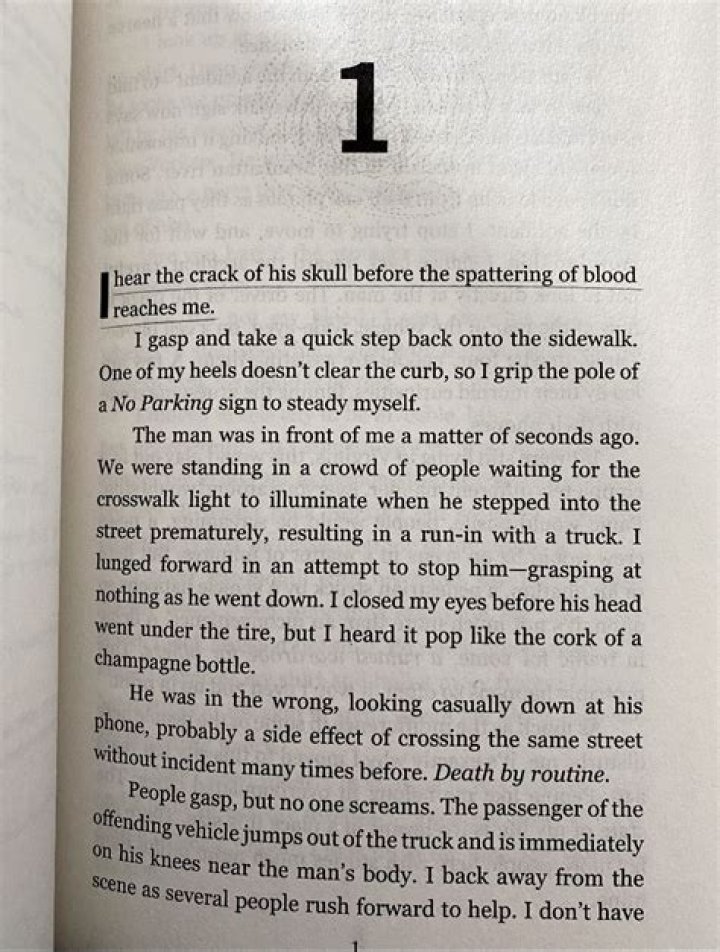 How do the events of the final chapters explain the first sentence in the whole novel?