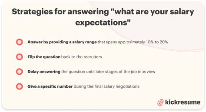 How do you answer what is your salary?