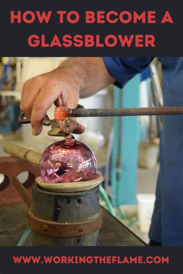 How do you become a glass blower?