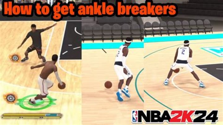 How do you break ankles in 2K22?