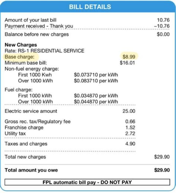 How do you calculate total energy billed kWh?