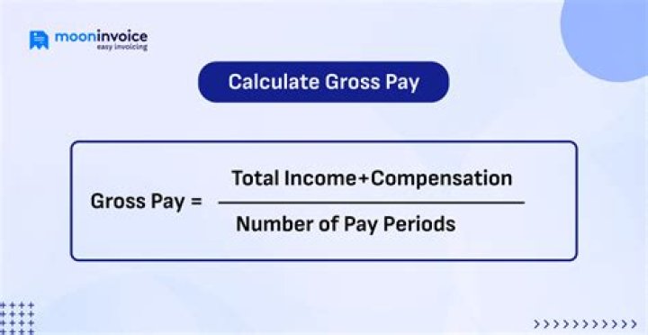 How do you calculate weekly gross pay?