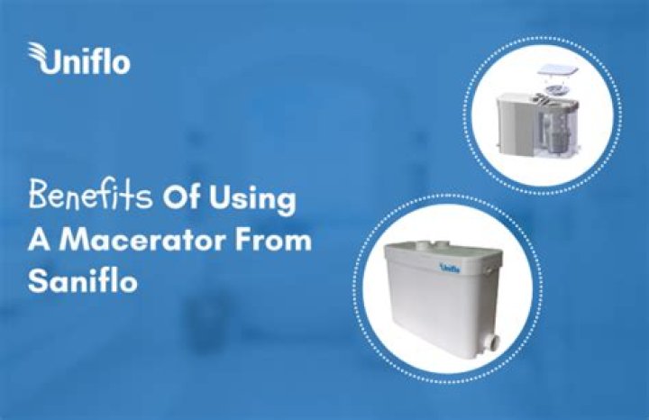How do you clean a Saniflo macerator?