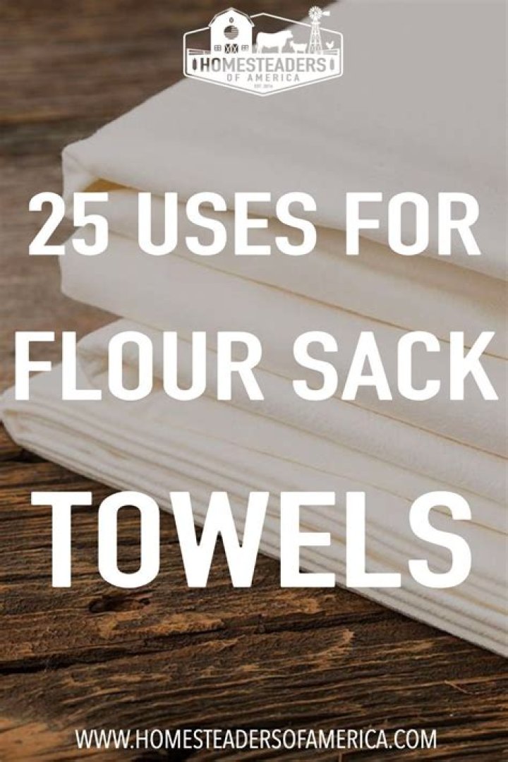 How do you clean flour sack towels?