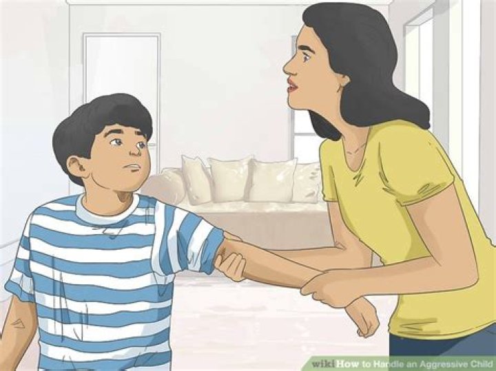 How do you handle an aggressive child as a teacher?