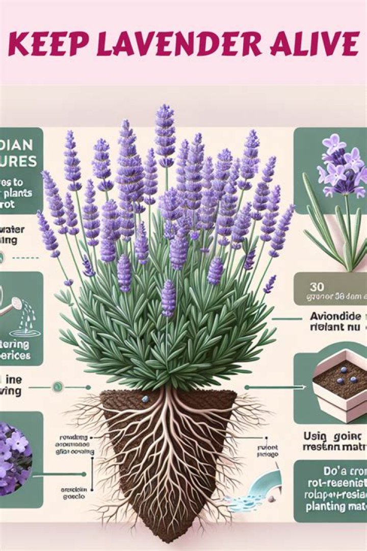 How do you keep potted lavender alive?