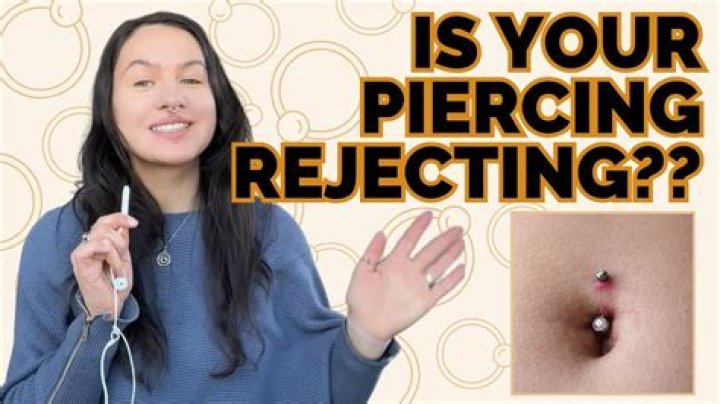 How do you know if your septum piercing is rejecting?