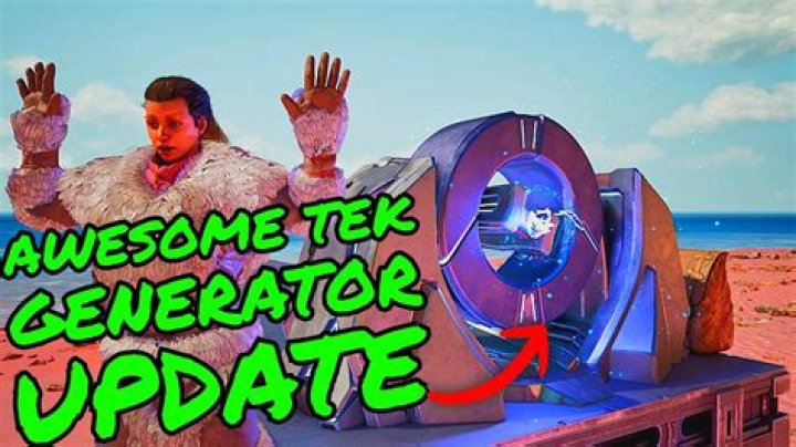 How do you make a Tek generator?