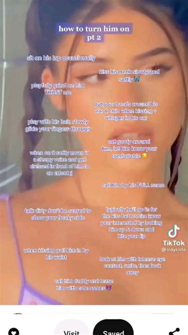 How do you make him blush over text?