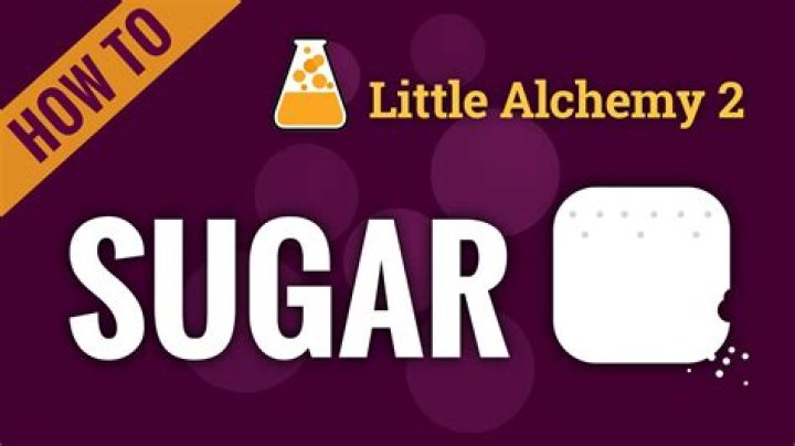 How do you make sugar little alchemy?