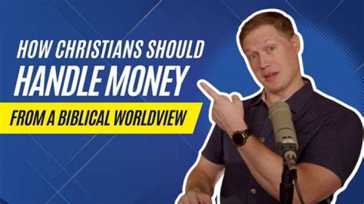 How do you manage money biblically?