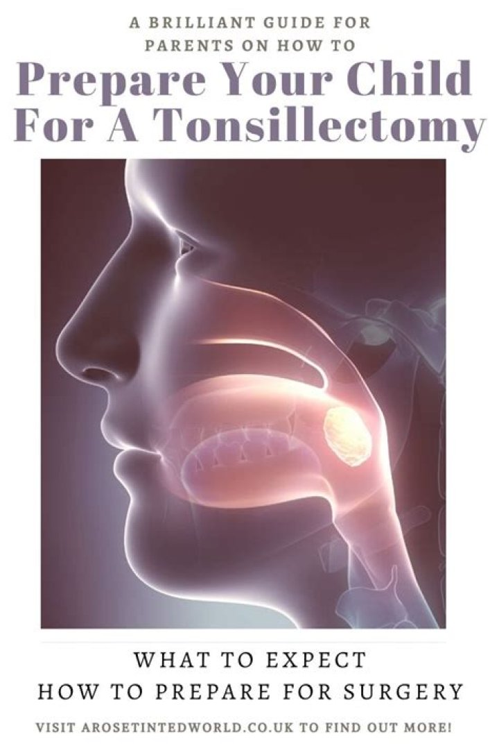 How do you prepare for a tonsillectomy?