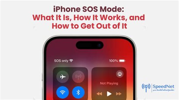 How do you use iPhone SOS?