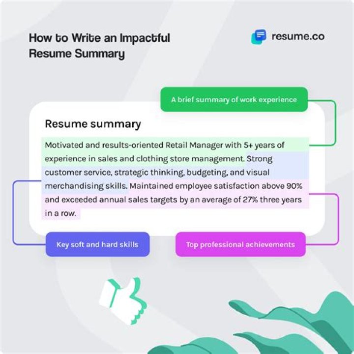 How do you write a personal summary on a resume?