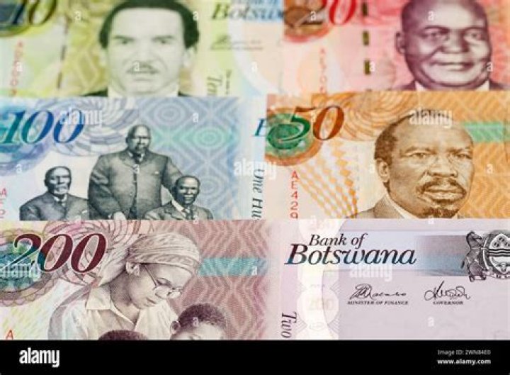 How do you write money in Botswana?