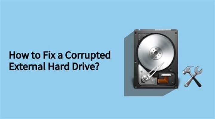 How does an external hard drive get corrupted?
