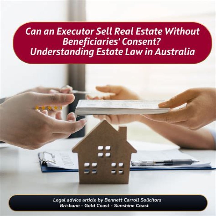 How does executor sell real estate?