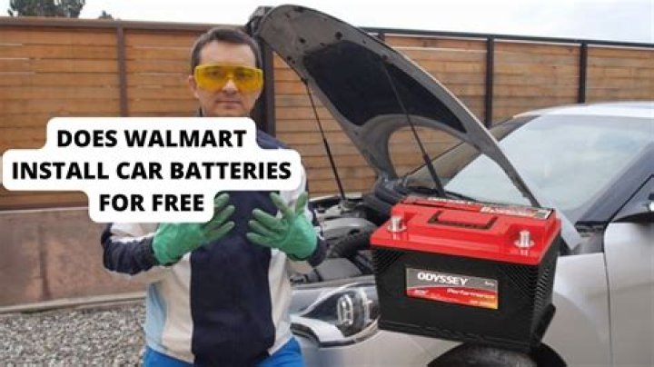 How does Walmart battery replacement work?