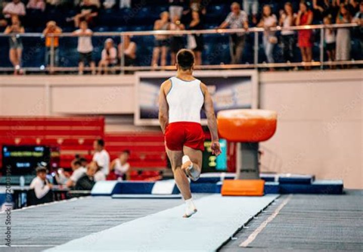 How fast can a gymnast run?
