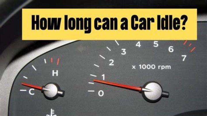 How long can a car idle?