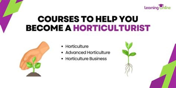 How long do you study to become a horticulturist?