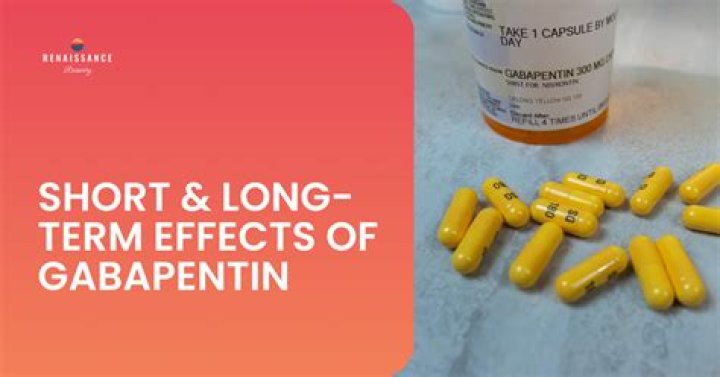 How long do you take gabapentin after surgery?