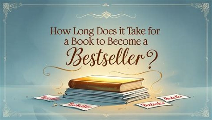 How long does it take for a book to become a bestseller?